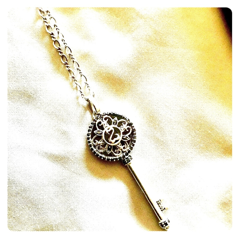 Jane Seymour Open Heart Key Necklace